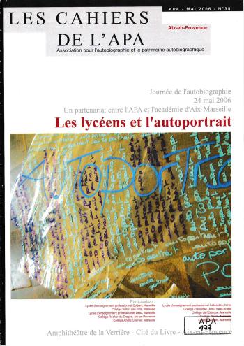 Cahier APA 35